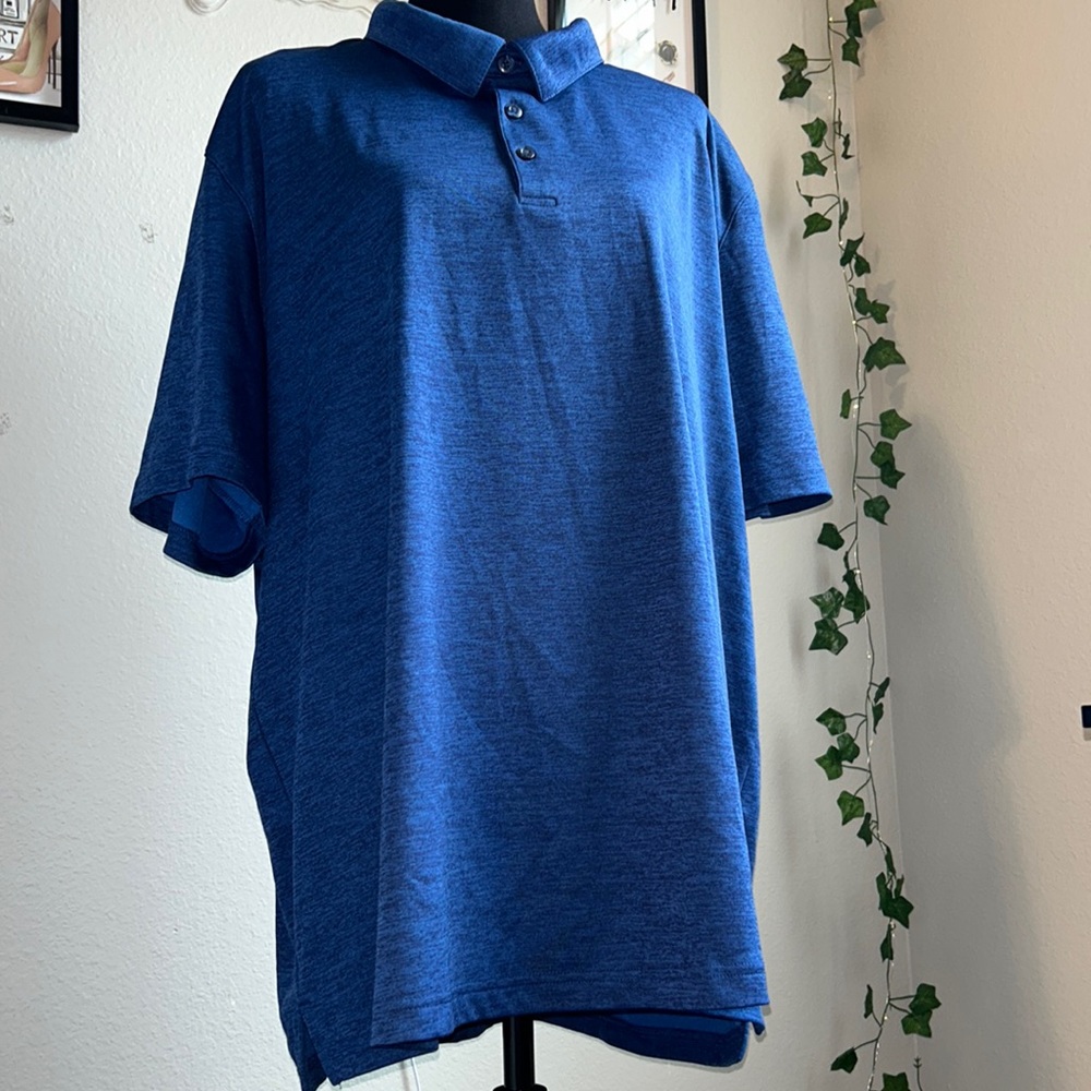 Blue BCG Golf Short Sleeve Polo Shirt